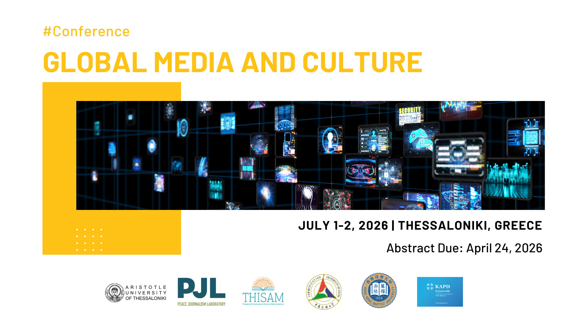 Thessaloniki Conference on Global Media and Culture 2026
